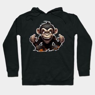 Funny Chimp Lovers Gift Hoodie